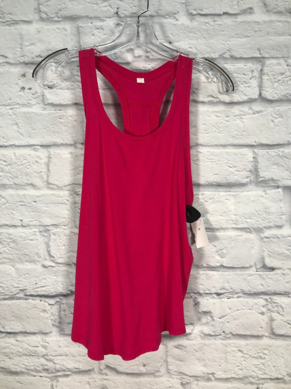 Athletic Tank Top By Lululemon In Pink, Size: S Online Hot Sale