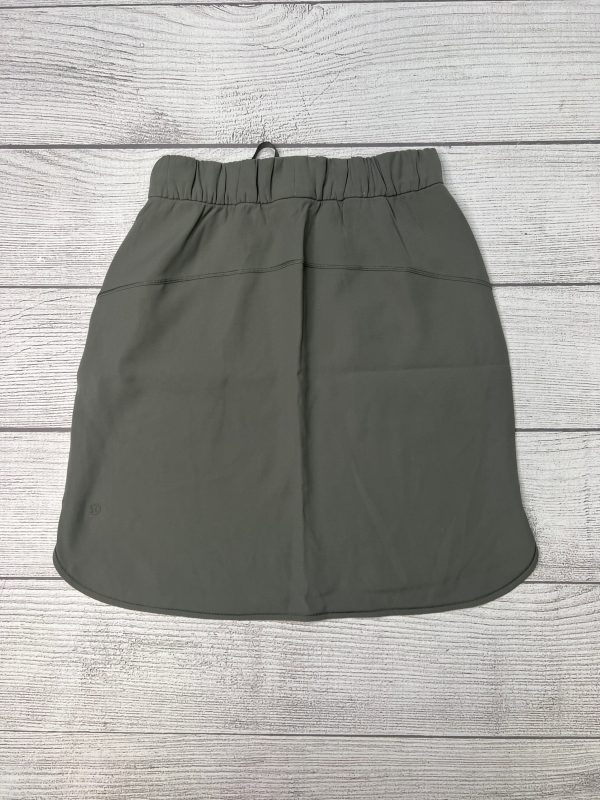 Athletic Skirt Skort By Lululemon In Green, Size: 6 Sale