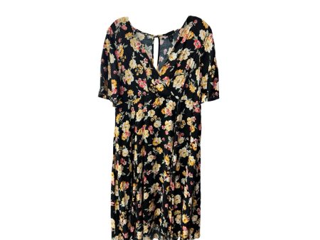 Dress Casual Midi By Torrid In Floral Print, Size: L For Cheap