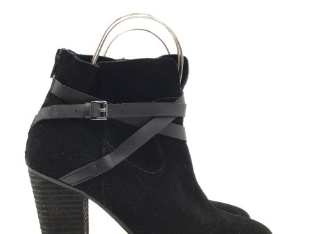 Boots Ankle Heels By Carlos By Carlos Santana In Black, Size: 7 For Sale