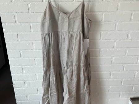 Dress Casual Midi By Cmc In Tan, Size: Xs Online