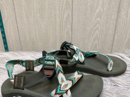 Sandals Sport By Chacos In Green & Grey, Size: 7 on Sale