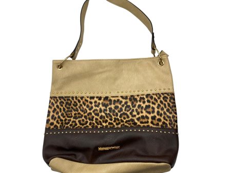 TAN HANDBAG by CLOTHES MENTOR Size:LARGE Cheap