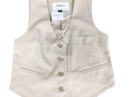 Vest Other By American Eagle In Tan, Size: Petite   S Online now