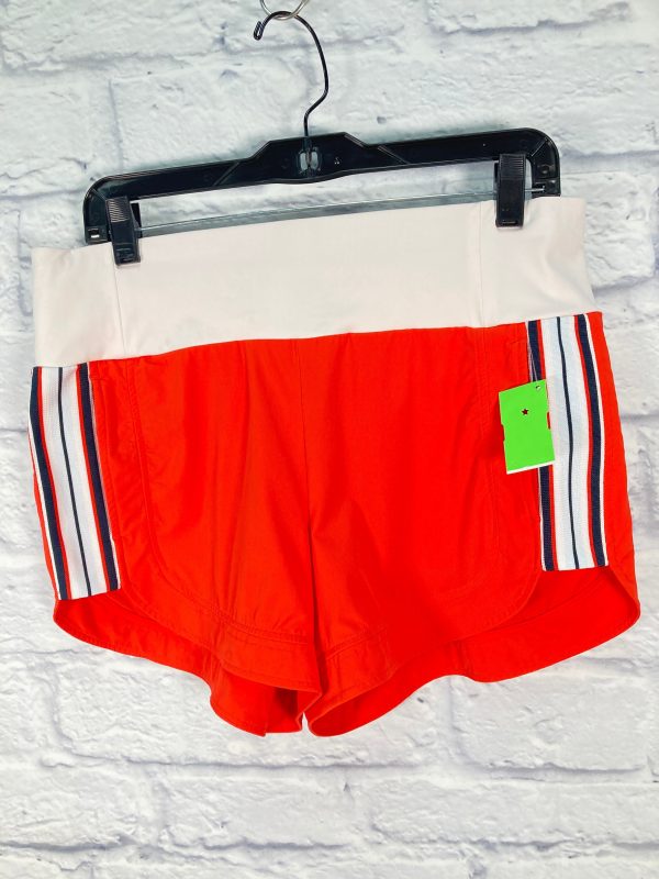 Athletic Shorts By Athleta In Orange, Size: 8 Hot on Sale