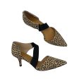 ANIMAL PRINT SHOES HEELS KITTEN by CORSO COMO Size:7.5 Supply