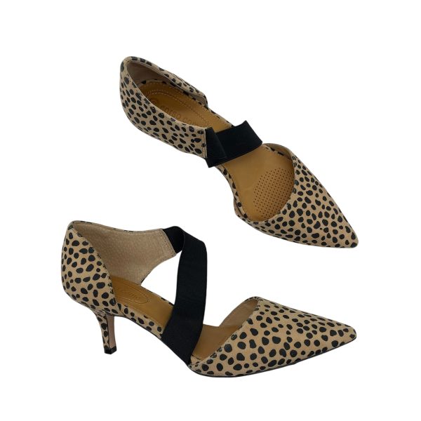 ANIMAL PRINT SHOES HEELS KITTEN by CORSO COMO Size:7.5 Supply