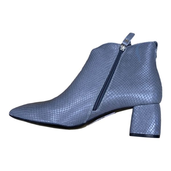 Boots Ankle Heels By Agl In Grey, Size: 9.5 Online now