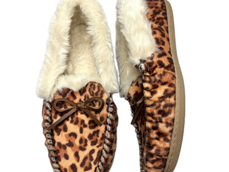 Slippers By J. Crew In Animal Print, Size: 7 Hot on Sale