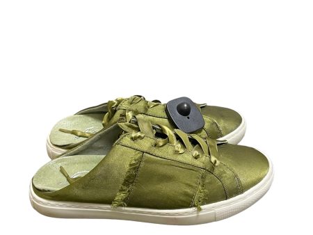 Shoes Sneakers By Free People In Green, Size: 7.5 For Cheap