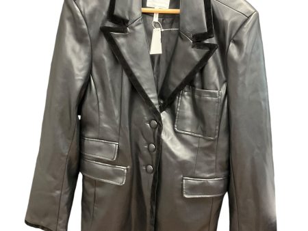 Jacket Luxury Designer By Avec Les Filles In Black, Size: Xl on Sale