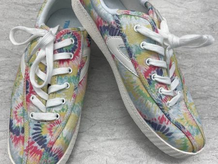 Shoes Sneakers By Clothes Mentor In Tie Dye Print, Size: 11 on Sale