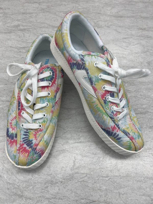 Shoes Sneakers By Clothes Mentor In Tie Dye Print, Size: 11 on Sale