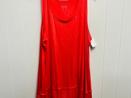 Tunic Sleeveless By Logo In Coral, Size: 2x Discount