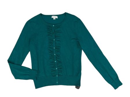 Cardigan By Dressbarn In Green, Size: L on Sale