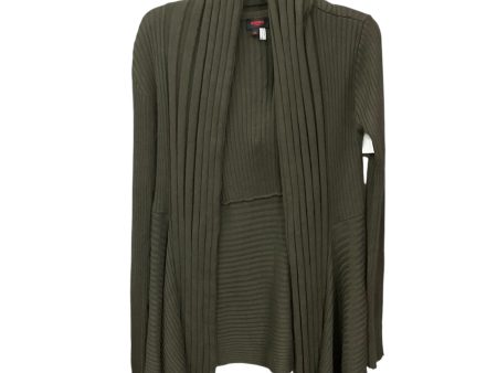 Sweater Cardigan By Clothes Mentor In Green, Size: M Online