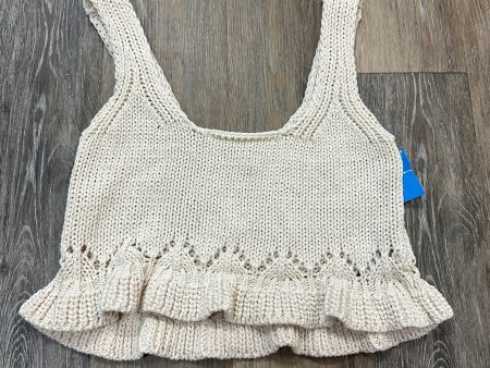 Tank Top By BA&SH In Cream, Size: Xs For Sale