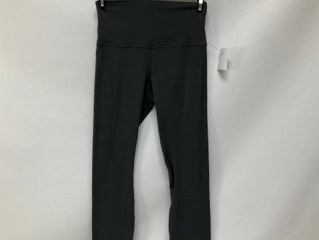 Athletic Leggings Capris By Lululemon In Grey, Size: 4 Discount