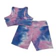 BLUE & PINK    CLOTHES MENTOR ATHLETIC SHORTS 2 PC, Size 2X Discount