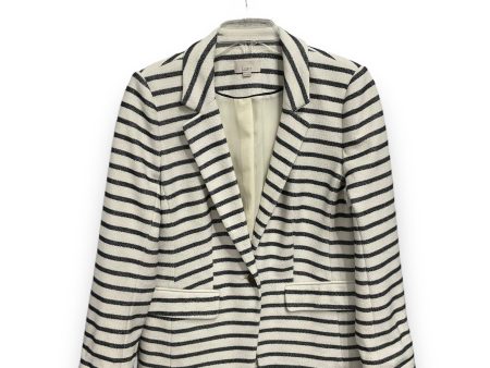 Blazer By Loft In Striped Pattern, Size: 6 Discount