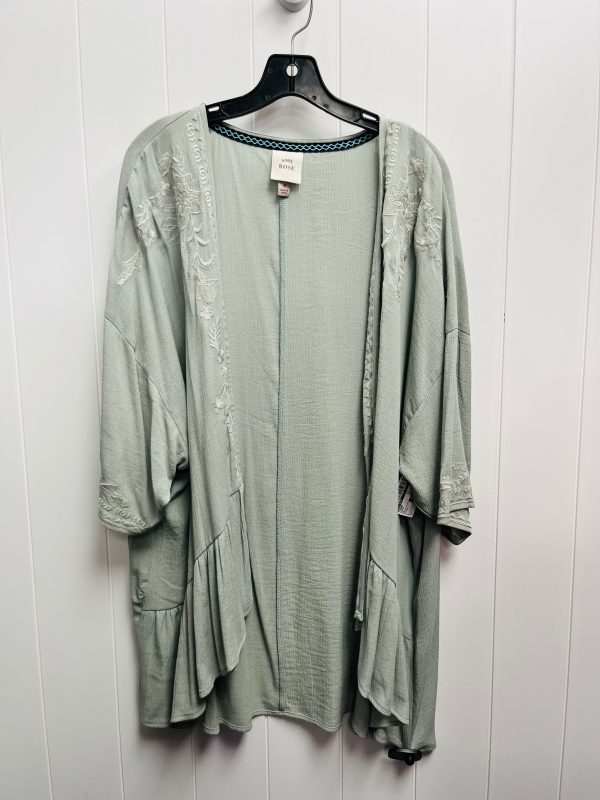 Kimono By Knox Rose In Green, Size: M Fashion