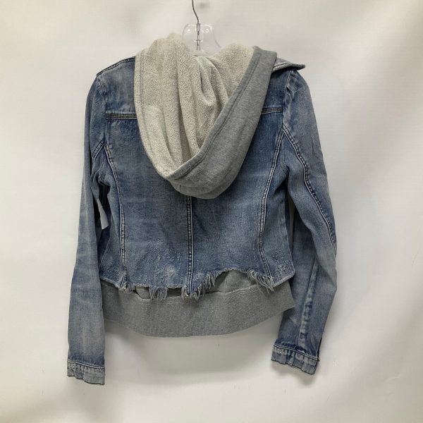 Jacket Denim By Free People In Blue, Size: Xs For Discount