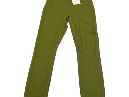 GREEN ATHLETIC LEGGINGS CAPRIS by FABLETICS Size:M Fashion