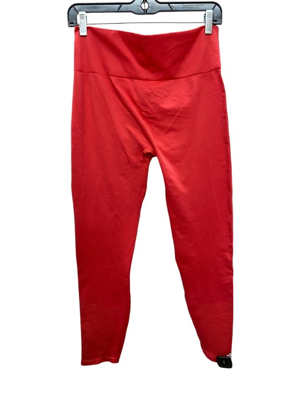 Athletic Leggings By Adidas In Red, Size: Xl Fashion