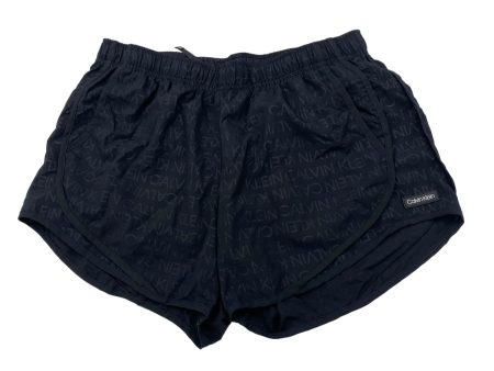 BLACK ATHLETIC SHORTS by CALVIN KLEIN Size:M Fashion