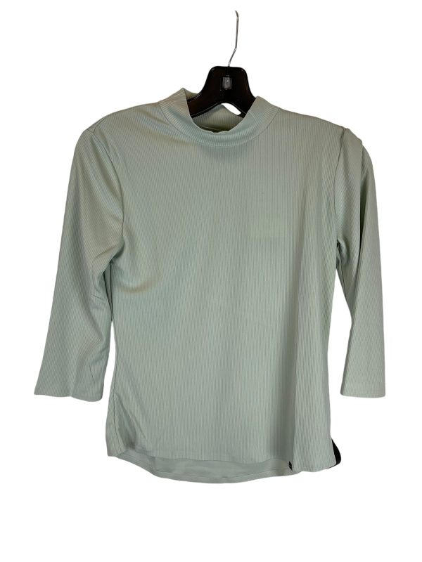 Athletic Top Long Sleeve Collar By Nike Apparel In Green, Size: XS Cheap