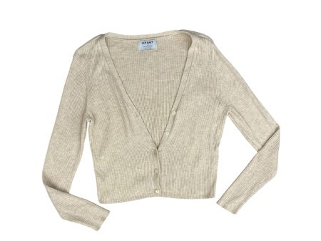 Cardigan By Old Navy In Cream, Size: M Cheap