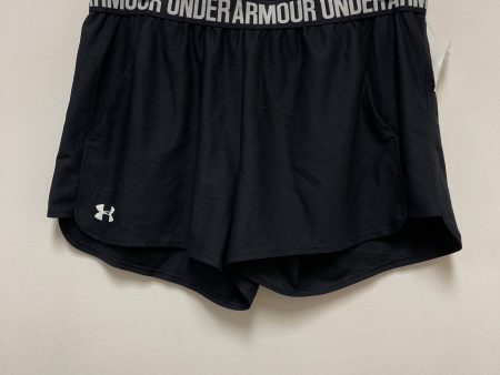 Athletic Shorts By Under Armour In Black, Size: 12 Online Sale