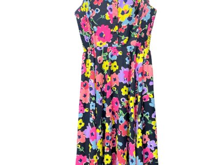 Dress Designer By Kate Spade In Rainbow Print, Size: 0 Online Hot Sale