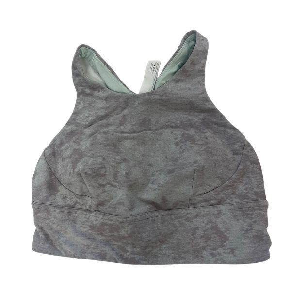 Athletic Bra By Lululemon In Grey & Purple, Size: 8 Online Sale