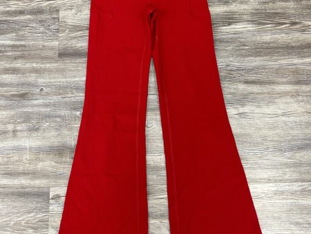 Athletic Pants By Athleta In Red, Size: Xs For Cheap