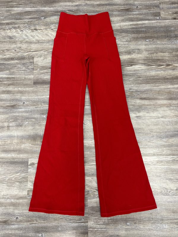 Athletic Pants By Athleta In Red, Size: Xs For Cheap