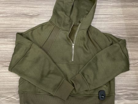 Sweatshirt Hoodie By Clothes Mentor In Green, Size: L Discount