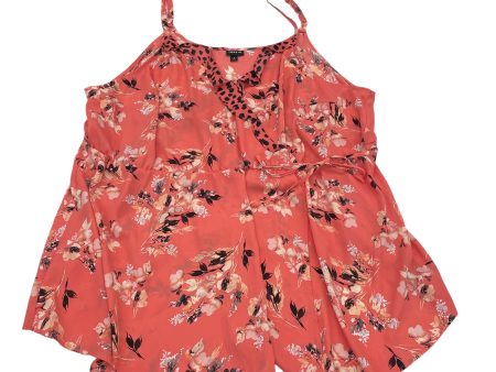 CORAL BLOUSE SLEEVELESS by TORRID Size:4X Supply