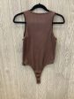 Bodysuit By Clothes Mentor In Brown, Size: S Cheap