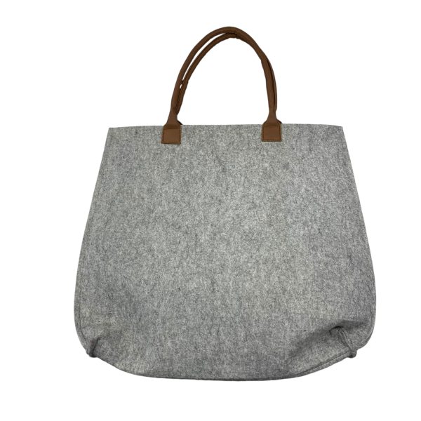 GREY TOTE by CLOTHES MENTOR Size:LARGE For Sale