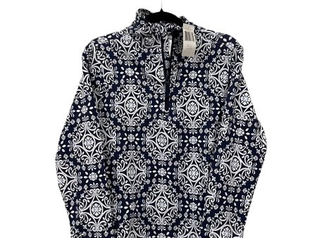 Sweatshirt Collar By Vera Bradley In Navy, Size: S For Cheap