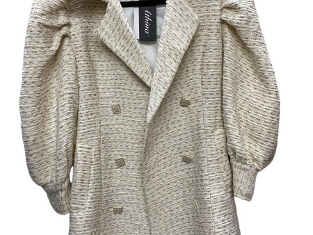 Blazer By Clothes Mentor In Cream, Size: S Cheap