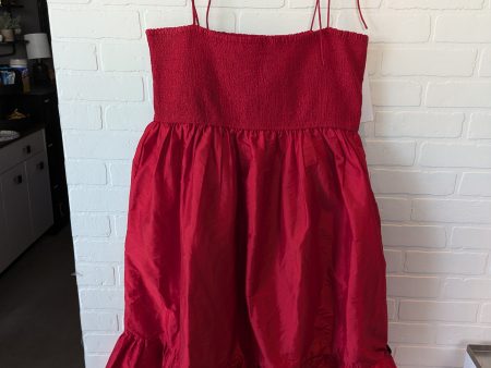 Dress Party Midi By Cma In Red, Size: Xl Supply