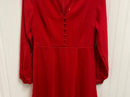 Dress Work By Ann Taylor In Red, Size: 0 Online