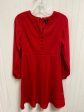 Dress Work By Ann Taylor In Red, Size: 0 Online