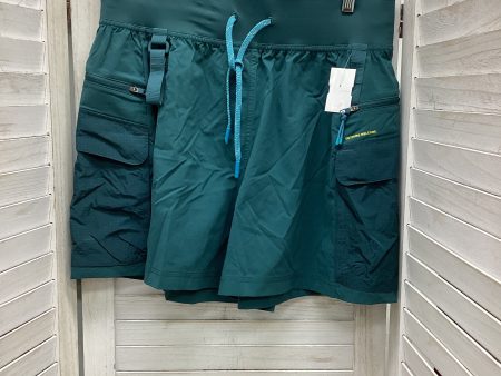 Athletic Shorts By Lululemon In Teal, Size: 10 Online Hot Sale