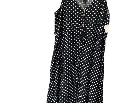 Dress Casual Maxi By Shein In Polkadot Pattern, Size: Xl For Discount