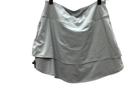 Athletic Skort By Clothes Mentor In Grey, Size: M For Sale