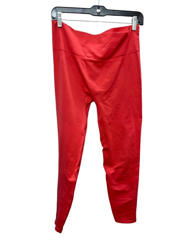 Athletic Leggings By Adidas In Red, Size: Xl Fashion