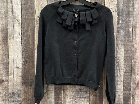 Sweater Cardigan By Ann Taylor In Black, Size: S petite Online now